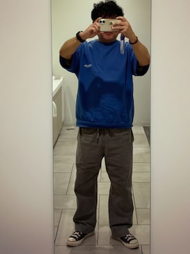 「Snow Peak（スノーピーク）のアイテム」を使った、gami017さん（メンズ・165cm）の春コーディネート