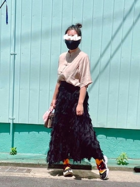 akkkさん（レディース・160cm）の春コーディネート