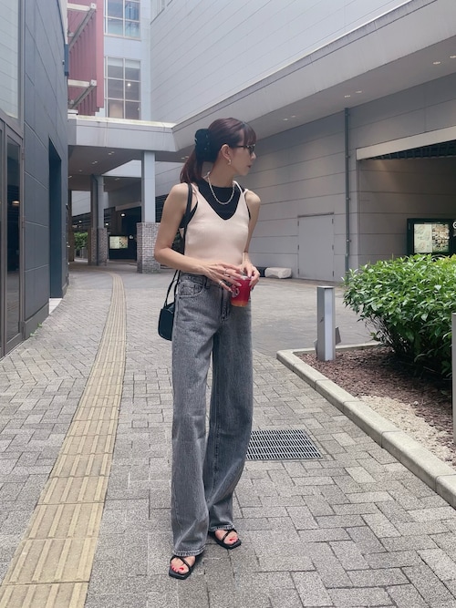その他 Yury GU（ジーユー）の「（GU）デニムタックガウチョパンツ（WOMEN