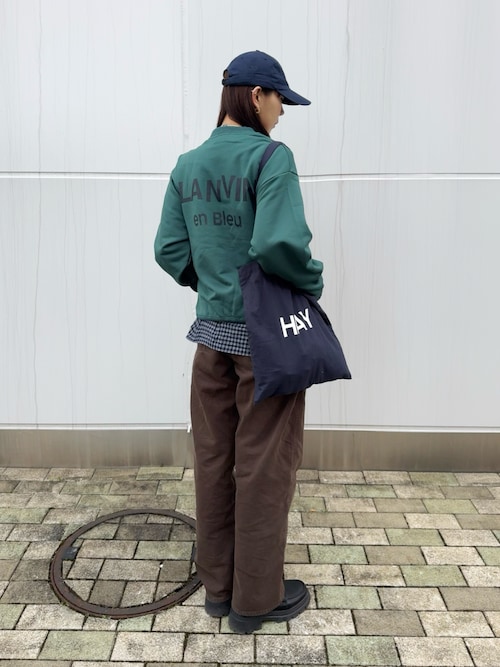 LANVIN en Bleu ESSENTIAL】VILLEDO / ”エッセンシャル” スウェット  