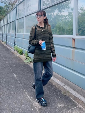 「classicalelf（クラシカルエルフ）のアイテム」を使った、YURIさん（骨格ナチュラル・レディース・165cm）の秋コーディネート