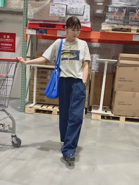 「アイテム（腕時計）」を使った、YURIさん（レディース・166cm）の夏コーディネート