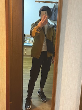 「ARC'TERYX（アークテリクス）のアイテム（その他アウター）」を使った、まりさん（レディース・158cm）の冬コーディネート
