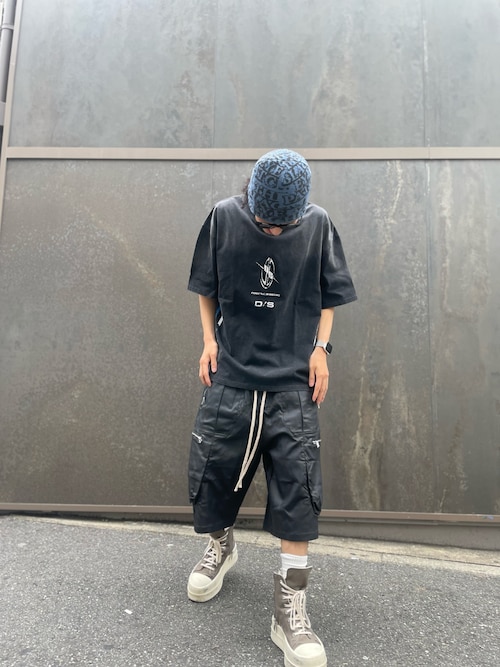 DankeSchon/ダンケシェーン/COATING BAGGY CARGO SHORTS（カーゴ