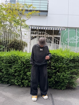 「Needles（ニードルス）のアイテム（トップス）」を使った、keita0910さん（メンズ・172cm）の春コーディネート