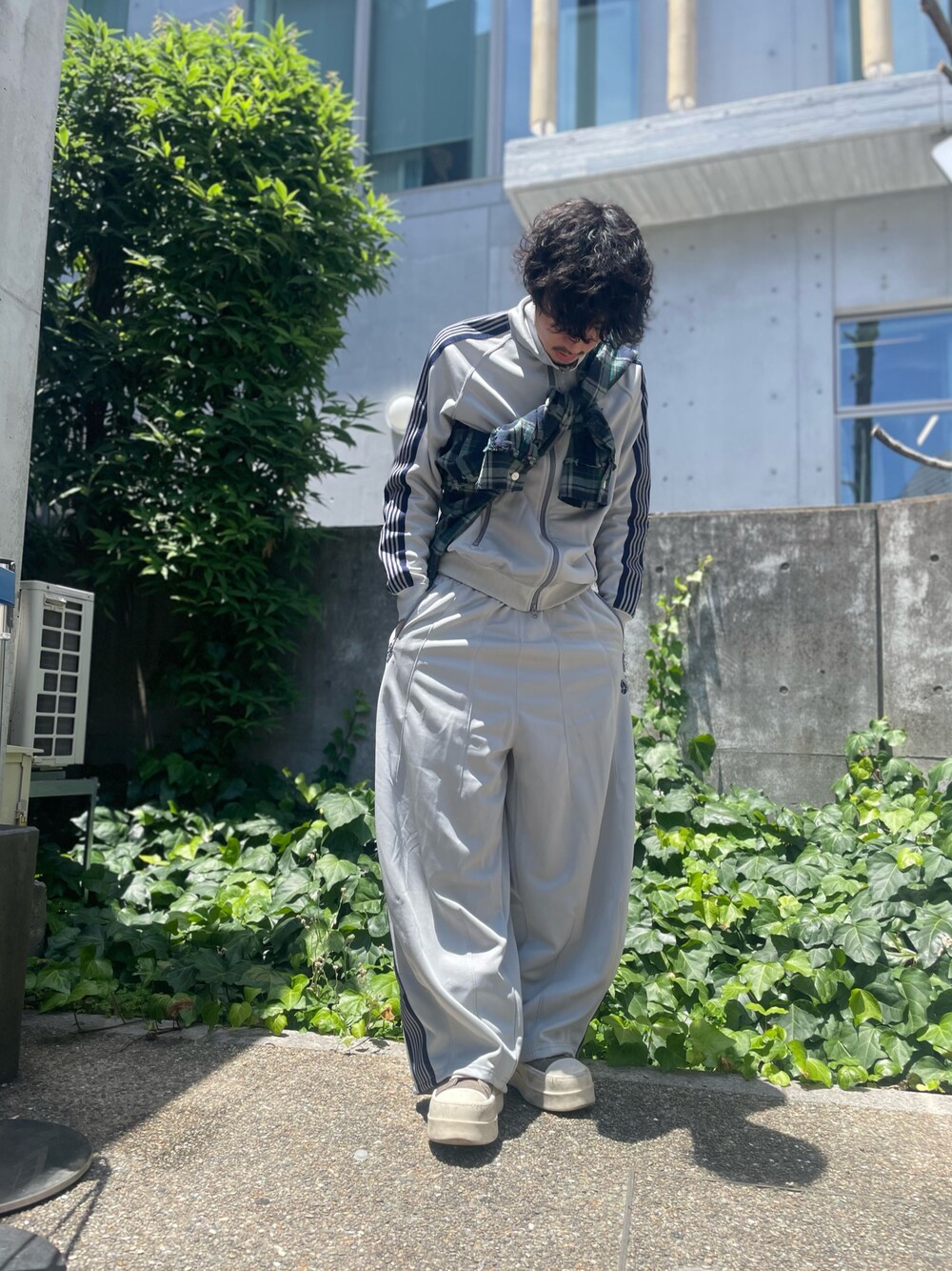 needles ワークパンツ元値52000 NEEDLES ZIPPED TRACK PANT - POLY SMOOTH