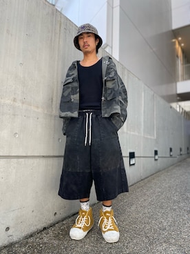 「DANKE SCHON（ダンケシェーン）のアイテム（ジャケット/アウター）」を使った、keita0910さん（メンズ・172cm）の秋コーディネート