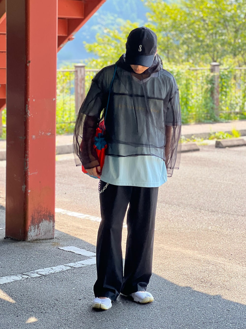 MAISON SPECIAL See-through Tulle Hoodie（MAISON SPECIAL