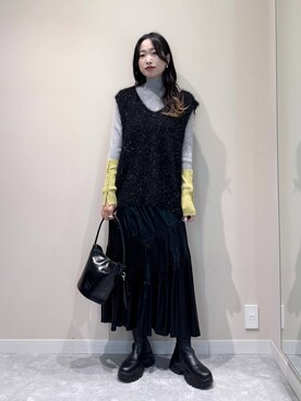 ぐっちさん（レディース・166cm）の冬コーディネート