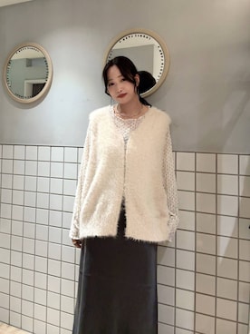 「アイテム（チョーカー）」を使った、ぐっちさん（レディース・166cm・30代）の秋コーディネート