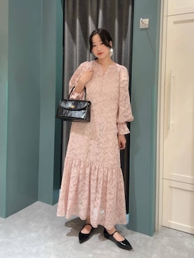 「アイテム（ワンピース/ドレス）」を使った、ぐっちさん（レディース・166cm・30代）の秋コーディネート