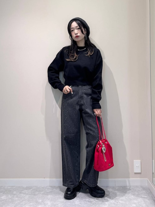 セール】スウェットライクニット 141124（ニット/セーター）｜LOWRYS