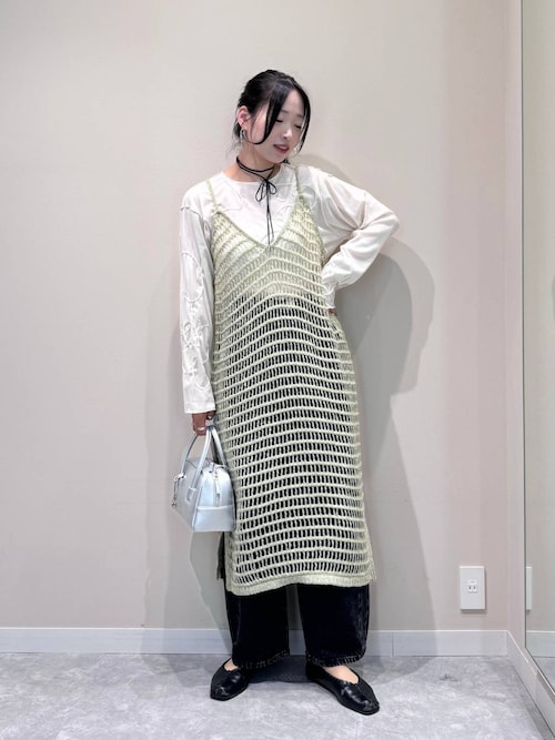 HIMA様　オーダー分 LOWRYS FARM（ローリーズファーム）の「2WAYエンブロイダリーLS