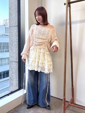 Motohashi Kayokoさん（レディース・162cm）の春コーディネート