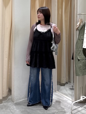 Motohashi Kayokoさん(レディース・162cm)の春コーディネート