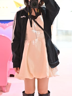 「アイテム（チュニック）」を使った、narakaneさん（レディース・155cm・20代）の秋コーディネート