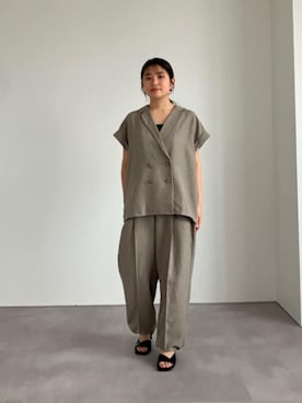 「UR'S（ユアーズ）のアイテム」を使った、ur'sさん（レディース・158cm）の春コーディネート