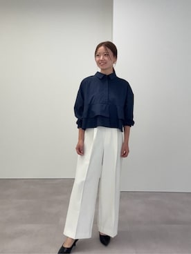 「UR'S（ユアーズ）のアイテム（パンプス）」を使った、ur'sさん（レディース・155cm）の秋コーディネート