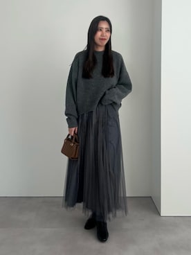 「UR'S（ユアーズ）のアイテム」を使った、ur'sさん（レディース・168cm）の秋コーディネート