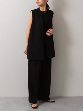 「UR'S（ユアーズ）のアイテム（ベスト）」を使った、ur'sさん（レディース・150cm）の夏コーディネート