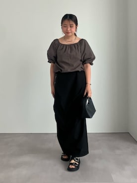 「UR'S（ユアーズ）のアイテム」を使った、ur'sさん（レディース・158cm）の春コーディネート