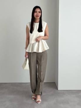 「UR'S（ユアーズ）のアイテム」を使った、ur'sさん（レディース・168cm）の春コーディネート