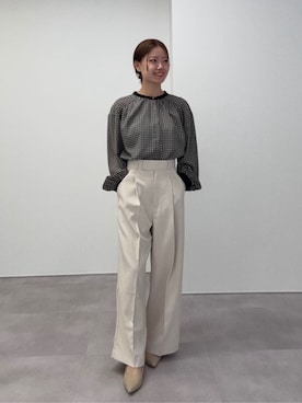 「UR'S（ユアーズ）のアイテム（パンプス）」を使った、ur'sさん（レディース・155cm）の秋コーディネート