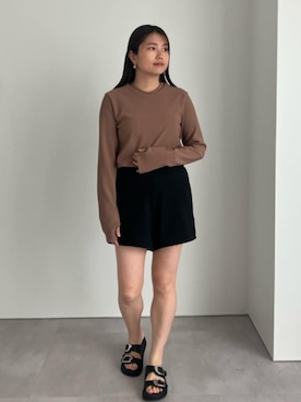 「UR'S（ユアーズ）のアイテム」を使った、ur'sさん（レディース・158cm）の春コーディネート
