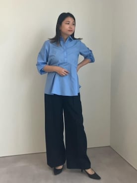 「フレア」｜ur'sさん（レディース・158cm）の夏コーディネート