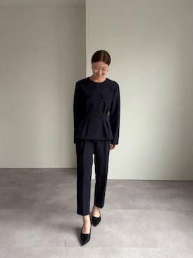 「UR'S（ユアーズ）のアイテム（パンプス）」を使った、ur'sさん（レディース・155cm）の秋コーディネート