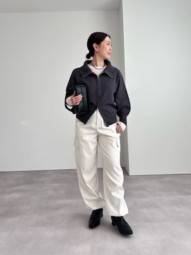 「UR'S（ユアーズ）のアイテム」を使った、ur'sさん（レディース・154cm）の秋コーディネート