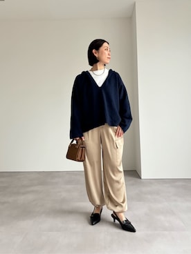 「UR'S（ユアーズ）のアイテム」を使った、ur'sさん（レディース・154cm）の冬コーディネート