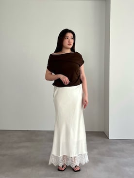 「UR'S（ユアーズ）のアイテム」を使った、ur'sさん（レディース・155cm）の春コーディネート