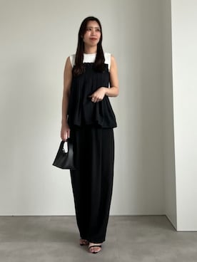 「UR'S（ユアーズ）のアイテム（パンツ）」を使った、ur'sさん（レディース・168cm）の春コーディネート