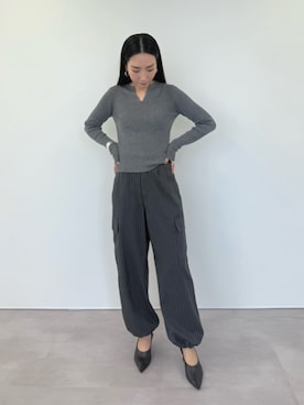 「カーゴパンツコーデ」｜ur'sさん（レディース・169cm）の夏コーディネート