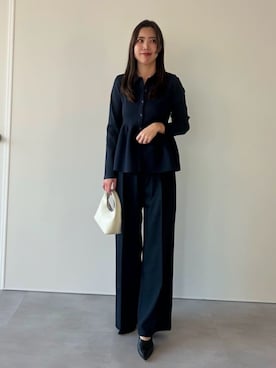 「urs」｜「アイテム（パンツ）」を使った、ur'sさん（レディース・168cm）の春コーディネート