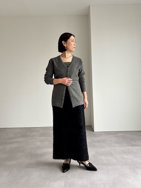 「UR'S（ユアーズ）のアイテム」を使った、ur'sさん（レディース・154cm）の冬コーディネート