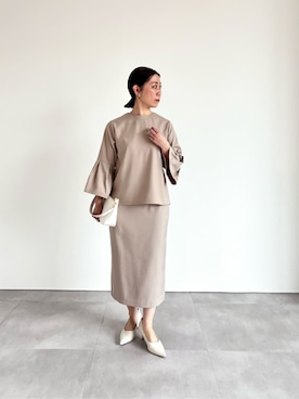 「UR'S（ユアーズ）のアイテム」を使った、ur'sさん（レディース・154cm）の冬コーディネート