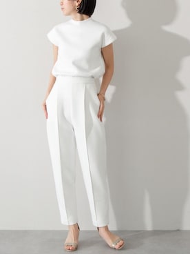 「UR'S（ユアーズ）のﾀﾞﾝﾎﾞｰﾙｺｸｰﾝﾊﾟﾝﾂ（その他パンツ）」を使った、ur'sさん（レディース・163cm）の夏コーディネート