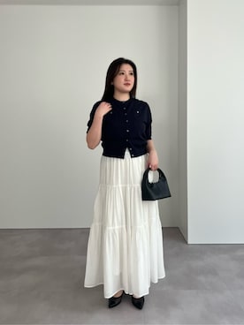 「UR'S（ユアーズ）のアイテム」を使った、ur'sさん（レディース・155cm）の春コーディネート