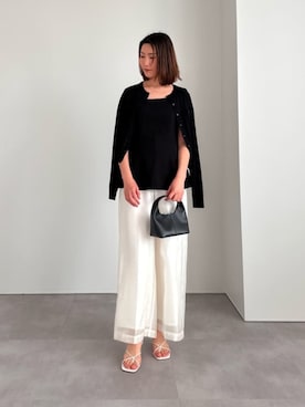 「UR'S（ユアーズ）のアイテム（パンツ）」を使った、ur'sさん（レディース・169cm）の春コーディネート