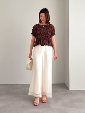 「UR'S（ユアーズ）のアイテム」を使った、ur'sさん（レディース・169cm）の春コーディネート