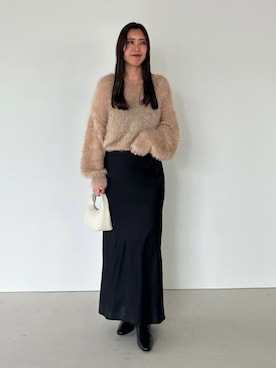 「UR'S（ユアーズ）のアイテム（スカート）」を使った、ur'sさん（レディース・168cm）の秋コーディネート