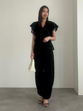 「UR'S（ユアーズ）のアイテム（パンツ）」を使った、ur'sさん（レディース・168cm）の春コーディネート