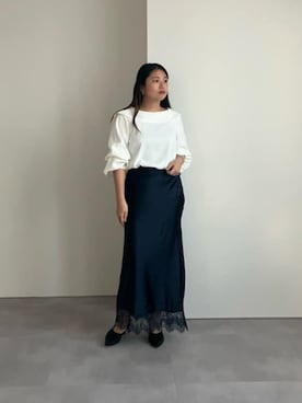 「UR'S（ユアーズ）のアイテム」を使った、ur'sさん（レディース・158cm）の冬コーディネート