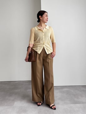 「UR'S（ユアーズ）のアイテム」を使った、ur'sさん（レディース・154cm）の春コーディネート