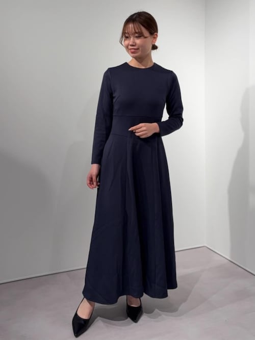 CELFORD ボンディングフィット&フレアワンピース　ロングワンピース ボンディングフィットアンドフレアワンピース（ワンピース）｜ur's