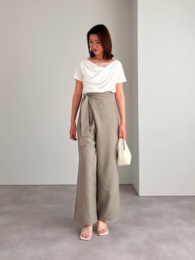 「UR'S（ユアーズ）のアイテム」を使った、ur'sさん（レディース・169cm）の春コーディネート