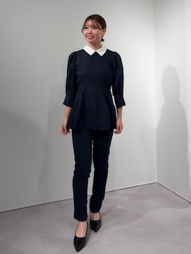 「UR'S（ユアーズ）のアイテム」を使った、ur'sさん（レディース・155cm）の冬コーディネート