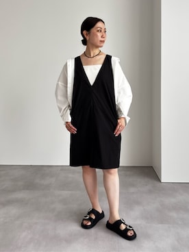「UR'S（ユアーズ）のアイテム」を使った、ur'sさん（レディース・169cm）の春コーディネート